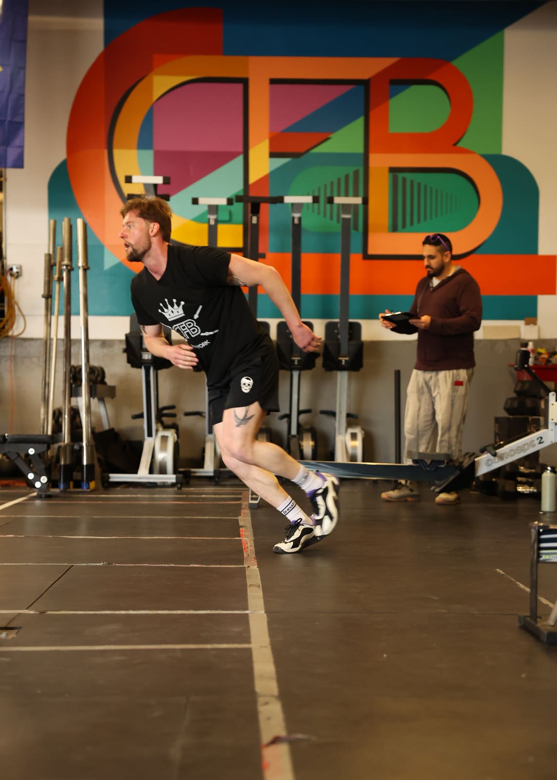 Coached training session at CrossFit Beyond near Bethlehem